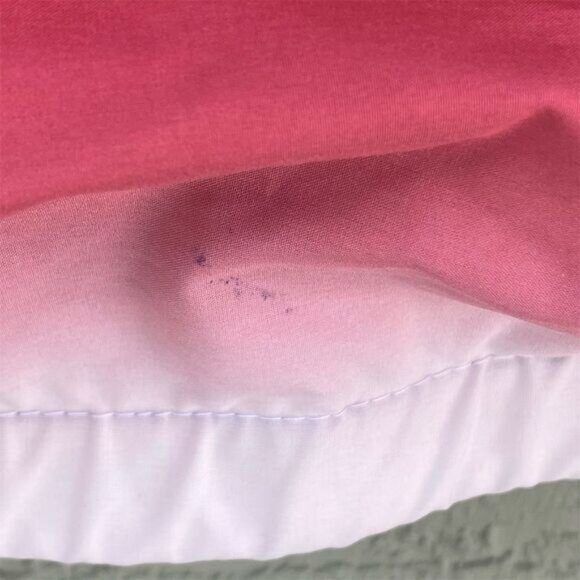 Hollister Men's XL Ombre Windbreaker Jacket Blue to Pink Hooded Casual - Picture 9 of 12